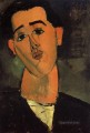 portrait of juan gris 1915 Amedeo Modigliani